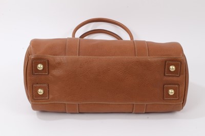 Lot 2152 - Genuine Mulberry tan leather Bayswater handbag