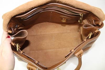 Lot 2152 - Genuine Mulberry tan leather Bayswater handbag