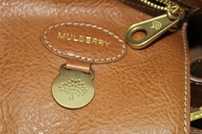 Lot 2152 - Genuine Mulberry tan leather Bayswater handbag