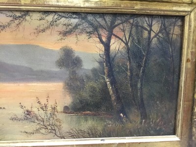 Lot 80 - Attributed to Karl Heffner (1849-1925) pair of oils on panel, landscapes