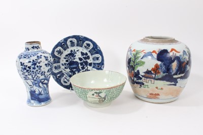 Lot 220 - Quantity of 18th century Chinese porcelain