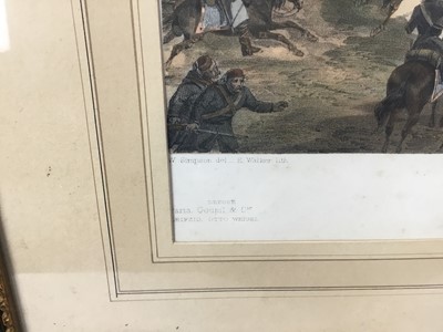 Lot 151 - Charge of the Brigade and Charge of the Light Brigade - two prints