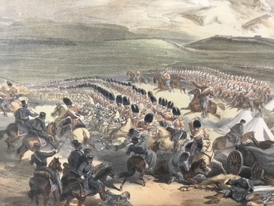 Lot 151 - Charge of the Brigade and Charge of the Light Brigade - two prints
