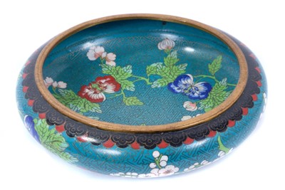 Lot 814 - Decorative Chinese cloisonné bowl