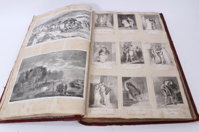 Lot 104 - 19th century album of antique engravings
