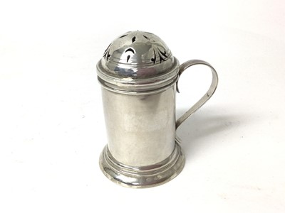 Lot 327 - George I silver kitchen pepper