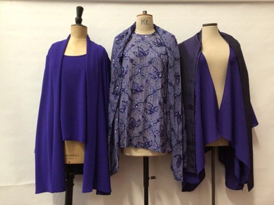 Lot 2126 - Group of designer and other ladies clothing including Susan Small, Anna Valentine, Frank Usher, Escada etc.