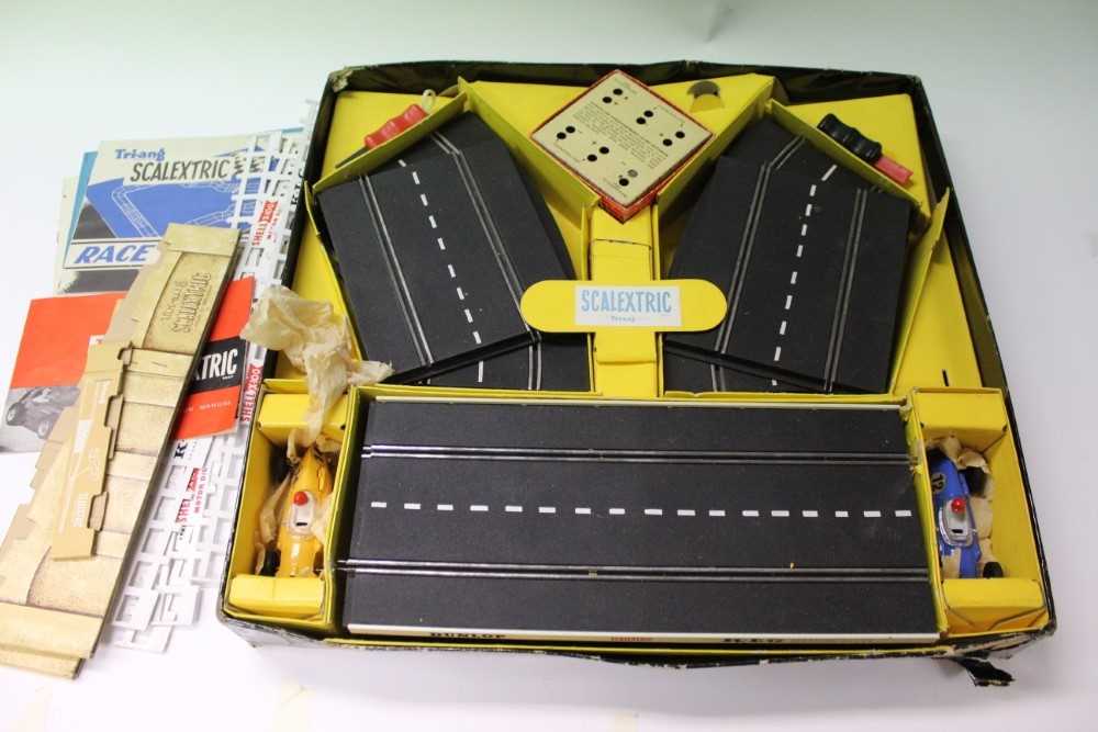 Lot 1873 - Scalextric G.P.3 set, boxed plus a Meccano Go - Kart set, also boxed (2)
