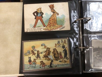 Lot 1406 - Collection of postcards, loose and in an album