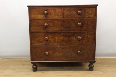 Lot 1369 - Victorian mahogany chest of drawers