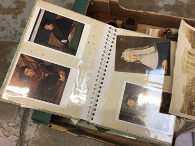 Lot 38 - One box containing photographs, ephemera and sundry items