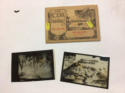 Lot 1403 - Two original negatives of Chinese executions Warning Explicit content