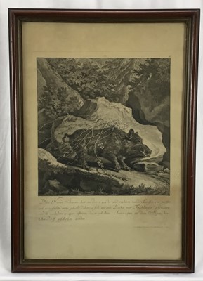 Lot 58 - Set of four late 19th century German engravings