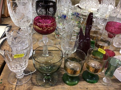 Lot 24 - Mixed lot of china and glass