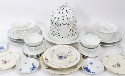 Lot 262 - Collection of Royal Copenhagen blanc de chine