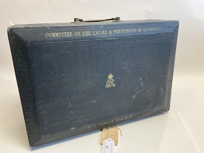 Lot 57 - H.M. King George V Government Committee Despatch box