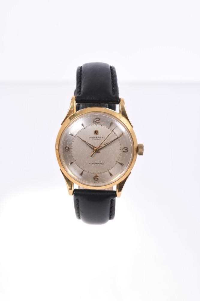 Montre Vintage Universal Genève - Calibre UG 138 Automatique (bumper) - Années 1950-1960 - Suisse - NOS