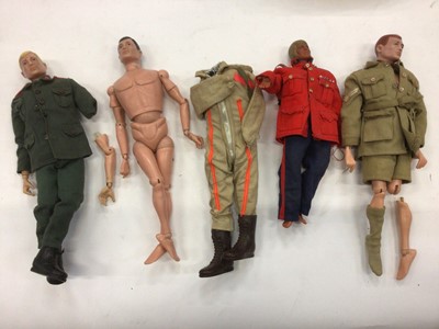 Lot 1804 - Action Man good selection of figures clothing, accessories and brochures