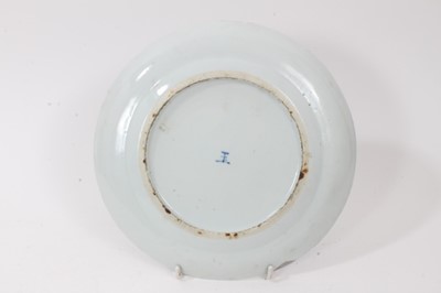 Lot 282 - Collection of Oriental porcelain, including two 18th century Chinese armorial dishes, 18th century blue and white dish, two 19th century blue and white dishes, two Chinese vases and two Japanese di...
