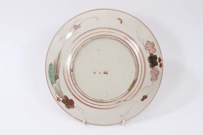 Lot 282 - Collection of Oriental porcelain, including two 18th century Chinese armorial dishes, 18th century blue and white dish, two 19th century blue and white dishes, two Chinese vases and two Japanese di...