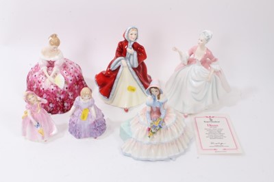 Lot 1182 - Group of Royal Doulton figures