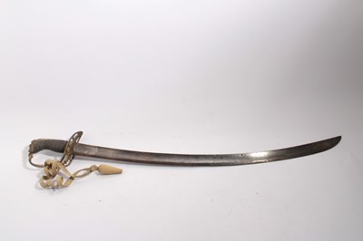 Lot 1001 - George III 1803 pattern Infantry Officers sword -no scabbard