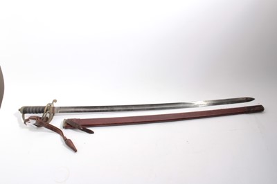 Lot 1002 - Scarce George V Indian Royal Artillery Officers sword