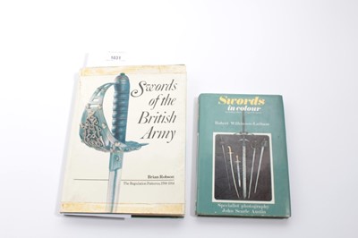 Lot 1031 - Books - Swords of the British Army by Robson and Swords in colour by Robert Wilkinson-Latham (2)