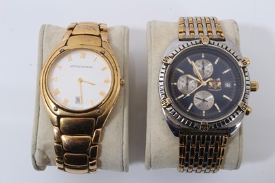 Lot 288 - Two Aston Gerard wristwatches