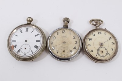Lot 337 - Collection of twelve various pocket watches