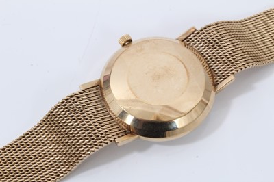 Lot 160 - 1970s 9ct gold Tissot Visodate Seastar Seven automatic wristwatch