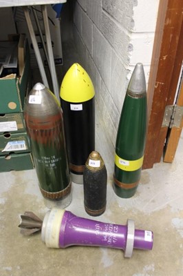 Lot 856 - Collection of five Post Second World War British Military Dummy / Training shells (5)