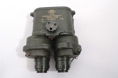 Lot 866 - British Military Binocular Gunsight by Ross London, marked x3 1/2, Patt. G. 372F. No. 121206 No. 45