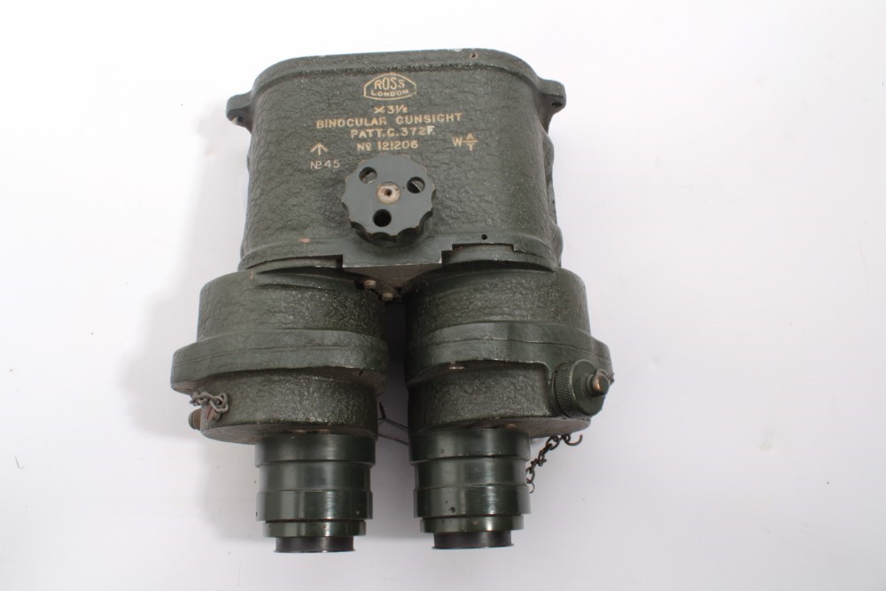 Lot 866 British Military Binocular Gunsight by Ross
