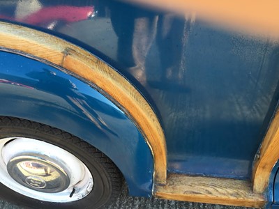 Lot 1984 - 1971 Morris Minor 1000 Traveller, Reg. No. KGK 898K, finished in blue with beige vinyl interior.