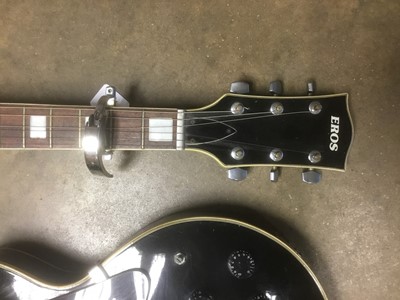 Lot 2213 - Eros electric guitar, and a Satellite electric guitar (2)