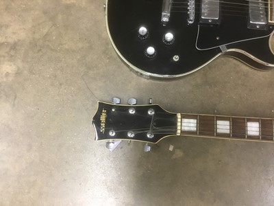 Lot 2213 - Eros electric guitar, and a Satellite electric guitar (2)