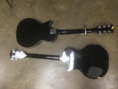 Lot 2213 - Eros electric guitar, and a Satellite electric guitar (2)