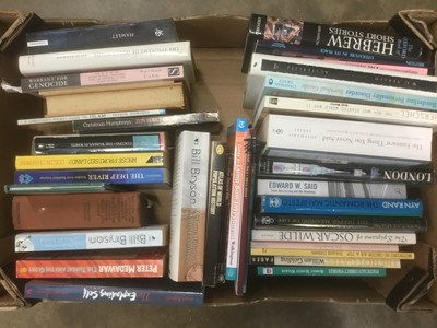 Lot 104 - Various books, novels and reference (5 boxes)