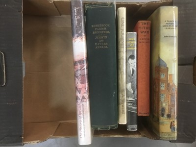 Lot 1735 - Six books of Suffolk and Essex interest:  Doreen Wallace, The Tithe War 1934, no dust jacket, from AT Copsey's library; BA Stewart, One Journey 1st VG dust jacket; AP Rowe, One Story of Radar (Bawd...
