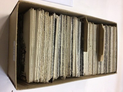 Lot 1572 - Shoebox of large RPs by J Salmon. Topographical in good condition and unposted. Approx 300.