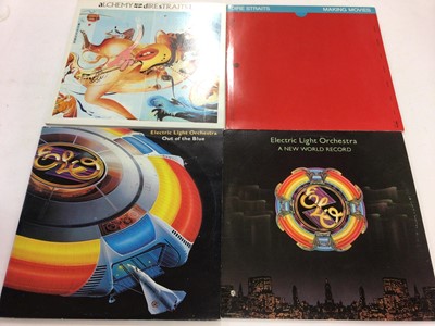 Lot 2316 - 12" vinyl LP records, 150 plus, Rock & Pop including RLO, Dire Straits, Genesis etc