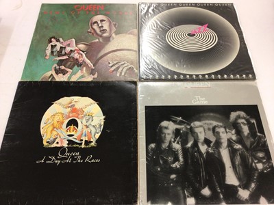 Lot 2321 - Large collection of Rock & Pop LP vinyl records 1970s/1980s, over 4 large boxes approx 400 records plus
