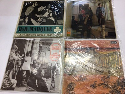 Lot 2240 - First three Savoy Brown LP's together with two by Paul Butterfield Blues Band and three by Alexis Korner including ' R& B from the Marquee' and 'A New generation of blues'