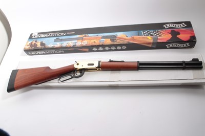 Lot 1061 - Air Rifle- Walther .177 caliber under lever action air rifle in original box