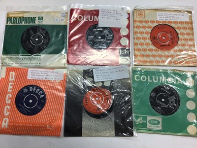Lot 2248 - Selection of single records including Billy Walker, Warm Sounds, Charles Dickens, Brian Diamond, The Gun (signed), Gamblers, Heinz (demo), Untamed, Doors, Interns, Lord Creator, Billy Haley, Blodwy...