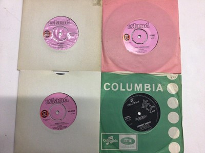 Lot 2263 - Single records "Overnight Changes" by The Summer Set together with three Nirvana (uk) singles, Pickwicks demo, Jackie Opel (W1-264), two by Downliners Sect and "Fingertips" by Little Stevie Wonder...