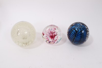 Lot 1222 - Six Teign Vally Glass Paperweights (6)