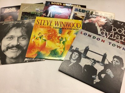 Lot 2288 - Mixed selection of approx 70 LP records including Bob Dylan (US), Byrds, Gordon Lightfoot, Neil Young, Jesse Colin Young, Crosby Stills and Nash and Cliff Bennett's Rebellion.