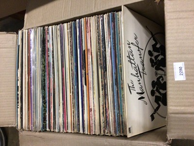 Lot 2290 - 90 plus LP records including Dr Feelgood, Ian Dury, Inmates, Graham Parker, Elvis Costello, Andy White, Sinead O'Connor, Police, Manhattan Transfer, Paul McCartney and Roxy Music. Conditions vary.